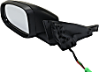 Driver Side Mirror, Power Adjust, Manual Folding, Heated, Paintable, In-housing Signal Light, With memory, With Puddle Light, No Auto-Dimming, No Blind Spot Feature