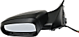 Driver Side Mirror, Power Adjust, Manual Folding, Heated, Paintable, In-housing Signal Light, With memory, With Puddle Light, No Auto-Dimming, No Blind Spot Feature