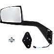 Driver Side Mirror, Manual Adjust, Heated, Manual Folding, Paintable, No Signal Light, No Memory, No Puddle Light, No Auto-Dim, No Blind Spot Feature