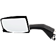 Driver Side Mirror, Manual Adjust, Heated, Manual Folding, Chrome, No Signal Light, No Memory, No Puddle Light, No Auto-Dim, No Blind Spot Feature