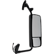 Passenger Side Mirror, Upper - Power Adjust, Lower - Manual Adjust, Heated, Manual Folding, Paintable, No Signal Light, No Memory, No Puddle Light, No Auto-Dimming, No Blind Spot Feature