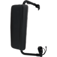 Passenger Side Mirror, Upper - Power Adjust, Lower - Manual Adjust, Heated, Manual Folding, Paintable, No Signal Light, No Memory, No Puddle Light, No Auto-Dimming, No Blind Spot Feature