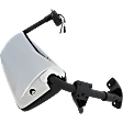 Driver Side Mirror, Upper - Power Adjust, Lower - Manual Adjust, Heated, Manual Folding, Chrome, No Signal Light, No Memory, No Puddle Light, No Auto-Dimming, No Blind Spot Feature