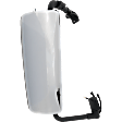 Passenger Side Mirror, Upper - Power Adjust, Lower - Manual Adjust, Heated, Manual Folding, Chrome, No Signal Light, No Memory, No Puddle Light, No Auto-Dimming, No Blind Spot Feature