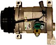10000631 A/C Compressor, With Clutch, 4-Groove Pulley, Valeo OE Replacement