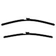 178506 Front Wiper Blade, Framed 24.8 in. and 22.64 in.