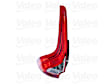 31290683 Driver Side LED Tail Light, With bulb(s), Clear & Red Lens