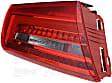 44694 Driver Side, Inner LED Tail Light, With bulb(s), OE Replacement, Valeo OE Replacement