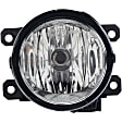45738 Front, Driver or Passenger Side Halogen Fog Light, With bulb(s)