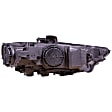 46824 Driver Side Xenon/LED Headlight, Without bulb(s), Clear Lens, OE Replacement Series