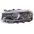 46914 Driver Side LED Headlight, With bulb(s), Clear Lens, OE Replacement Series