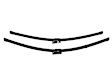 577820 Front Silencio X.TRM Series Wiper Blade, Frameless Driver - 21 in.; Passenger - 23 in.