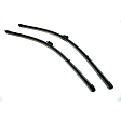 577924 Front Silencio Series Wiper Blade, Framed Driver - 24 in.; Passenger - 22 in.