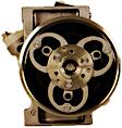 2007 Volvo S40 - A/C Compressor, From Chassis/VIN # 285263, With Clutch, 5-Groove Pulley, 2.4L, Valeo OE Replacement