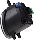 88969 Front, Driver Side Halogen Fog Light, With bulb(s), Valeo OE Replacement