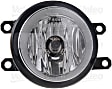 88969 Front, Driver Side Halogen Fog Light, With bulb(s), Valeo OE Replacement