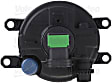 88969 Front, Driver Side Halogen Fog Light, With bulb(s), Valeo OE Replacement