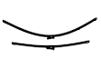 8V1998002B Front OE Replacement Series Wiper Blade, Framed