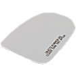 Passenger Side Mirror Glass, Heated, No Blind Spot Feature