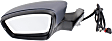 Driver Side Mirror, Power, Manual Folding, Heated, Paintable, In-housing Signal Light, No Memory, No Puddle Light, No Auto-Dimming, No Blind Spot Feature