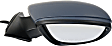 Passenger Side Mirror, Power Adjust, Power Folding, Heated, Paintable, In-housing Signal Light, With memory, No Puddle Light, No Auto-Dimming, No Blind Spot Feature