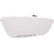 Passenger Side Mirror Glass, Heated, No Blind Spot Feature