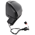 Driver Side Mirror, Power Adjust, Non-Heated, Manual Folding, Textured Black, No Signal Light, No Memory, No Puddle Light, No Auto-Dim, No Blind Spot Feature