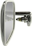 Driver Side Mirror, Manual Adjust, Non-Folding, Non-Heated, Chrome, No Signal Light, No Memory, No Puddle Light, No Auto-Dimming, No Blind Spot Feature, Sedan