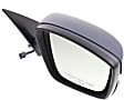 Passenger Side Mirror, Power Adjust, Manual Folding, Heated, Paintable, In-housing Signal Light, No Memory, No Puddle Light, No Auto-Dimming, No Blind Spot Feature
