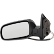 Driver Side Mirror, Manual Adjust, Manual Folding, Non-Heated, Paintable, No Signal Light, No Memory, No Puddle Light, No Auto-Dimming, No Blind Spot Feature