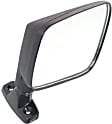 Passenger Side Mirror, Manual Adjust, Manual Folding, Non-Heated, Textured Black, No Signal Light, No Memory, No Puddle Light, No Auto-Dimming, No Blind Spot Feature