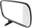 Passenger Side Mirror, Manual Adjust, Manual Folding, Non-Heated, Textured Black, No Signal Light, No Memory, No Puddle Light, No Auto-Dimming, No Blind Spot Feature