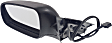 Driver Side Mirror, Power, Manual Folding, Heated, Paintable, No Signal Light, No Memory, No Puddle Light, No Auto-Dimming, No Blind Spot Feature