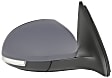 Passenger Side Mirror, Power, Manual Folding, Heated, Paintable, In-housing Signal Light, No Memory, No Puddle Light, No Auto-Dimming, No Blind Spot Feature, 4 Cyl., 2.0L Engine
