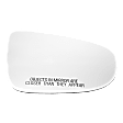 2014 Volkswagen Golf - Mirror Glass Passenger Side, Hatchback, Heated, No Blind Spot Feature, No Signal Light