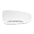 2014 Volkswagen Golf - Mirror Glass Passenger Side, Hatchback, Heated, No Blind Spot Feature, No Signal Light