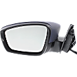 Driver Side Mirror, Power, Manual Folding, Heated, Paintable, In-housing Signal Light, No Memory, No Puddle Light, No Auto-Dimming, No Blind Spot Feature