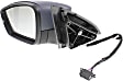 Driver Side Mirror, Power, Manual Folding, Heated, Paintable, In-housing Signal Light, No Memory, No Puddle Light, No Auto-Dimming, No Blind Spot Feature