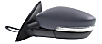 Driver Side Mirror, Power, Manual Folding, Heated, Paintable, In-housing Signal Light, No Memory, No Puddle Light, No Auto-Dimming, No Blind Spot Feature