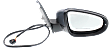 Passenger Side Mirror, Power, Manual Folding, Heated, Paintable, In-housing Signal Light, With memory, No Puddle Light, No Auto-Dimming, No Blind Spot Feature