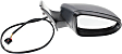 Passenger Side Mirror, Power, Manual Folding, Heated, Paintable, In-housing Signal Light, With memory, No Puddle Light, No Auto-Dimming, No Blind Spot Feature