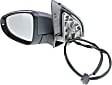 Driver Side Mirror, Power, Manual Folding, Heated, Paintable, In-housing Signal Light, No Memory, No Puddle Light, No Auto-Dimming, No Blind Spot Feature