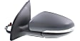 Driver Side Mirror, Power, Manual Folding, Heated, Paintable, In-housing Signal Light, No Memory, No Puddle Light, No Auto-Dimming, No Blind Spot Feature