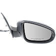 2014 Volkswagen Golf - Passenger Side Mirror, 4-Door, Power Adjust, Heated, Paintable, Manual Folding, In-housing Signal Light, No Blind Spot Feature, No Memory, No Puddle Light, No Auto-Dimming, Hatchback