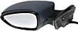 Driver Side Mirror, Power Adjust, Manual Folding, Heated, Paintable, In-housing Signal Light, With memory, With Puddle Light, No Auto-Dimming, No Blind Spot Feature