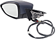 2012 Volkswagen Passat - Driver Side Mirror, Power, Manual Folding, Heated, Paintable, In-housing Signal Light, No Memory, Puddle Light, Auto-Dimming, and Blind Spot Feature, Production Date To April 02 2012