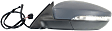2012 Volkswagen Passat - Driver Side Mirror, Power, Manual Folding, Heated, Paintable, In-housing Signal Light, No Memory, Puddle Light, Auto-Dimming, and Blind Spot Feature, Production Date To April 02 2012