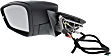 Driver Side Mirror, Power Adjust, Manual Folding, Heated, Paintable, In-housing Signal Light, With memory, No Puddle Light, Auto-Dimming, and Blind Spot Feature, Production Date To April 02 2012