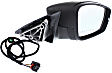 Passenger Side Mirror, Power, Manual Folding, Heated, Paintable, In-housing Signal Light, With memory, No Puddle Light, Auto-Dim, and Blind Spot Feature, Production Date To April 02 2012