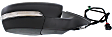 Passenger Side Mirror, Power, Manual Folding, Heated, Paintable, In-housing Signal Light, With memory, No Puddle Light, Auto-Dim, and Blind Spot Feature, Production Date To April 02 2012